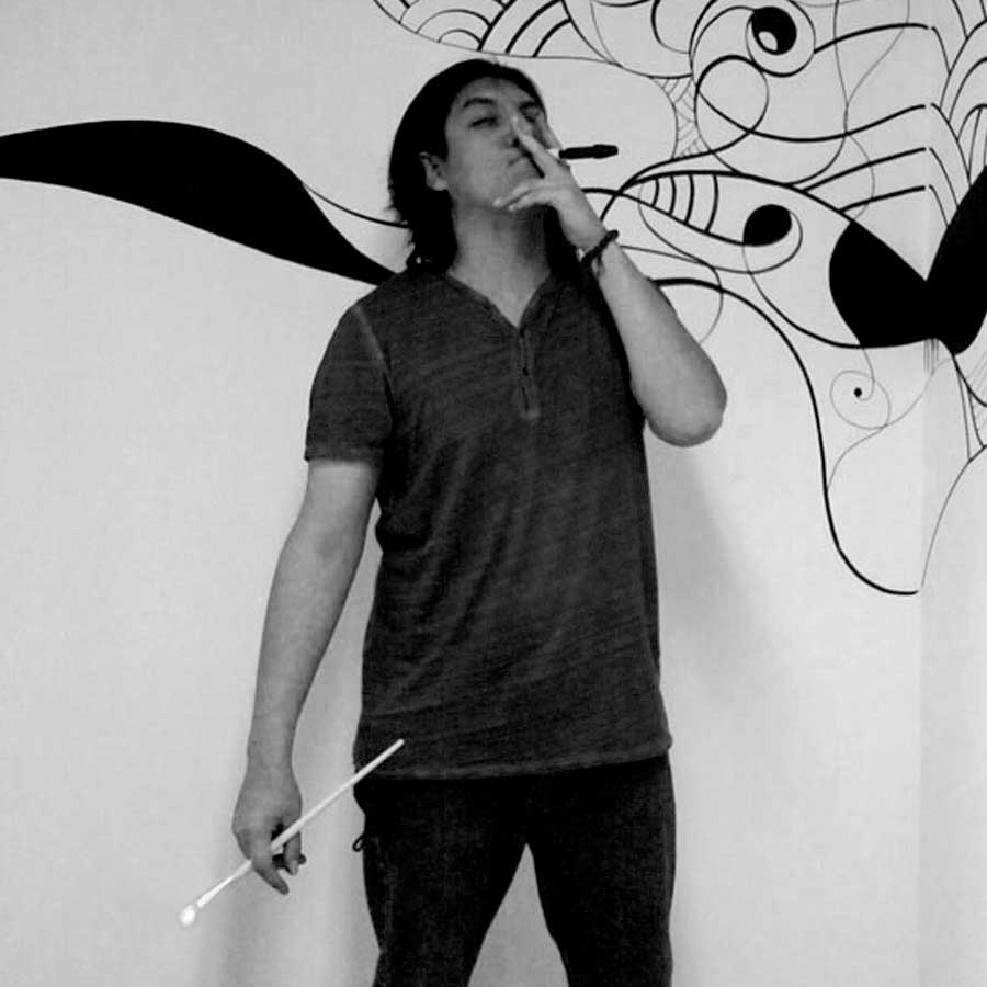 Miguel Andrade - diseñador gráfico, pintor mexicano, artista visual, ilustrador y artista mexicano
